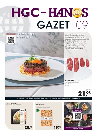 Catalogue Hanos à Hasselt | Gazet 9 | 30/4/2024 - 12/5/2024
