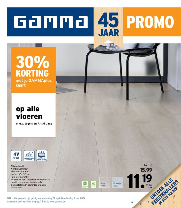 Catalogue GAMMA à Ingelmunster | folder GAMMA | 2/5/2024 - 7/5/2024