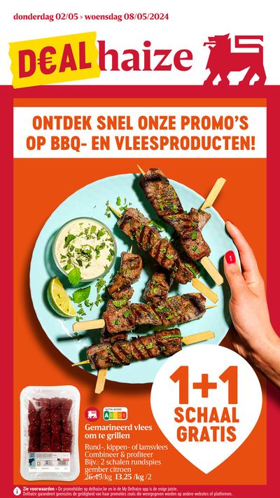 Promos de Supermarchés à Herstal | Folder Delhaize - NL sur Delhaize | 2/5/2024 - 8/5/2024
