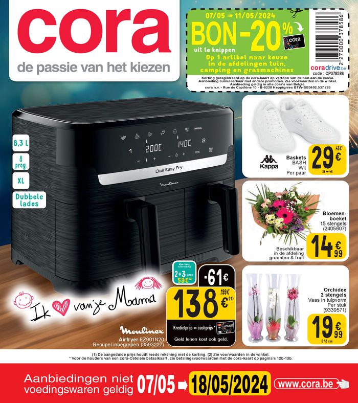 Catalogue Cora à Messancy | Les offres non alimentaire du 07-05 - NL | 7/5/2024 - 18/5/2024
