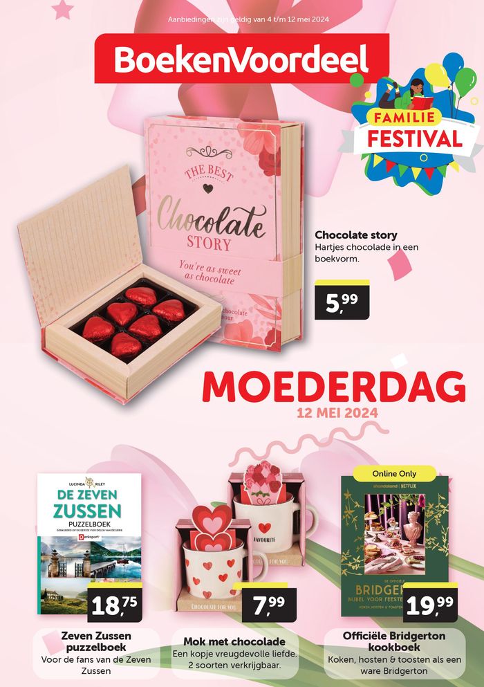 Catalogue Boekenvoordeel à Nieuwpoort | MOEDERDAG | 7/5/2024 - 12/5/2024