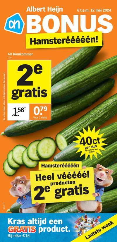 Promos de Supermarchés à Overpelt | Folder Albert Heijn sur Albert Heijn | 7/5/2024 - 12/5/2024
