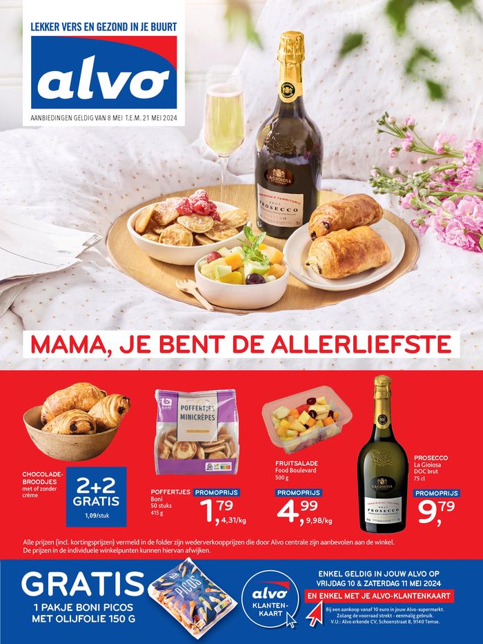 Catalogue Alvo à Bruges | MAMA, JE BENT DE ALLERLIEFSTE | 8/5/2024 - 21/5/2024