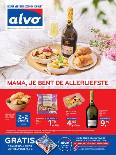 Promos de Supermarchés à Luxembourg | MAMA, JE BENT DE ALLERLIEFSTE sur Alvo | 8/5/2024 - 21/5/2024