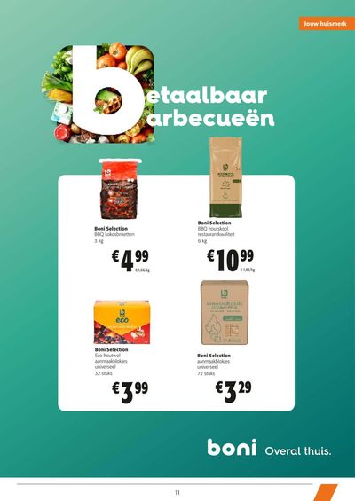 Promos de Supermarchés à Vosselaar | Boni Betaalbaar barbecueën  sur Colruyt | 8/5/2024 - 21/5/2024