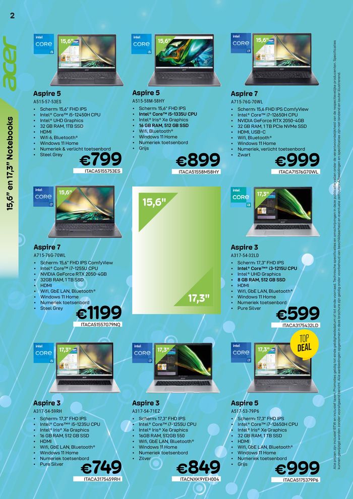 Catalogue Compudeals à Zedelgem | DE BESTE PROMO’S IN COMPUTERLAND | 8/5/2024 - 31/5/2024