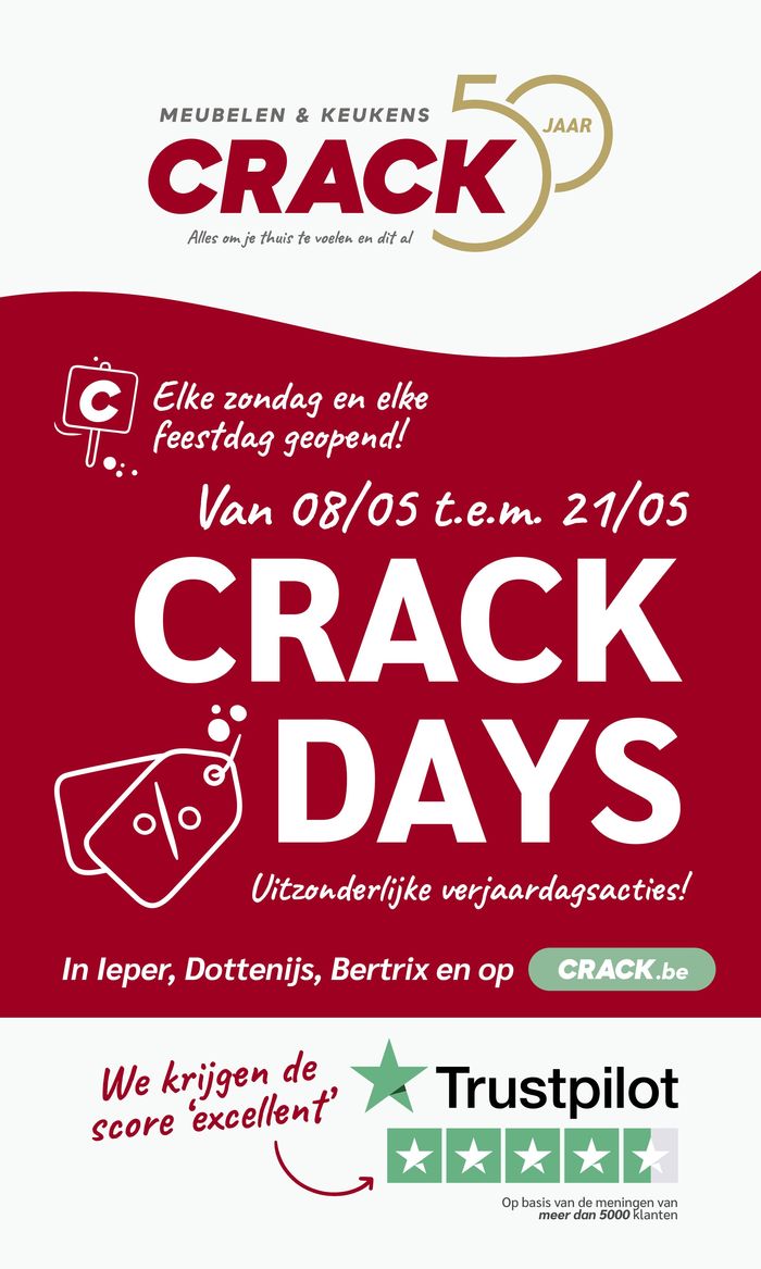 Catalogue Meubles Crack à Ypres | Folder Crack Mei | 8/5/2024 - 21/5/2024