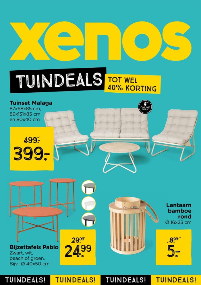 Catalogue Xenos à Maasmechelen | Tuindeals | 10/5/2024 - 12/5/2024