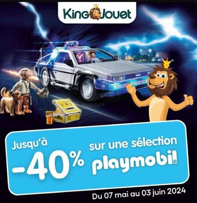 Promos de Jouets et Bébé à Chaudfontaine | 40% korting sur King Jouet | 10/5/2024 - 3/6/2024