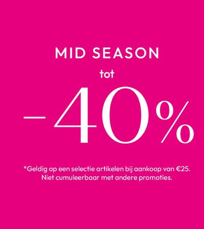 Promos de Vêtements, Chaussures et Accessoires à Zomergem | Midseason sale tot 40%!  sur Lola & Liza | 10/5/2024 - 31/5/2024