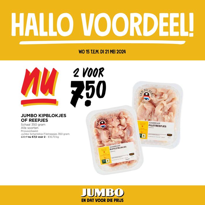 Catalogue Jumbo à Middelkerke | hallo voordeel! | 15/5/2024 - 21/5/2024