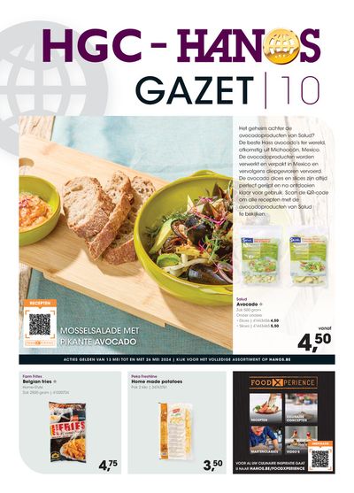 Promos de Supermarchés à Wijnegem | HANOS Gazette 10 sur Hanos | 13/5/2024 - 26/5/2024