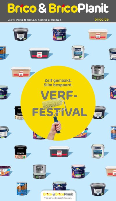 Catalogue Brico Plan-it à Differdange | Verf-Festival | 15/5/2024 - 27/5/2024