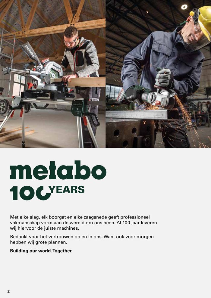 Catalogue Metabo à Louvain | Metabo Specials | 14/5/2024 - 31/8/2024