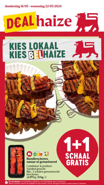 Promos de Supermarchés à Nivelles | Kies Lokaal Kies Belhaize sur Delhaize | 16/5/2024 - 22/5/2024