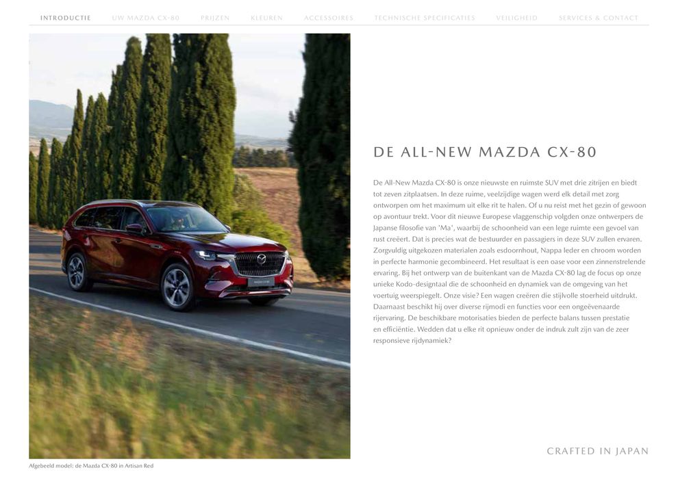 Catalogue Mazda à Mouscron | Mazda CX-80 | 16/5/2024 - 16/5/2025