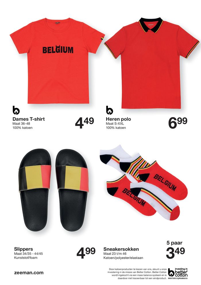 Catalogue Zeeman à Ostende | Deze Week: Alles Voor De Echte Voetbalfan | 20/5/2024 - 24/5/2024