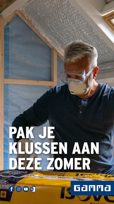Catalogue GAMMA | Pak Je Klussen Aan Deze Zomer | 10/6/2024 - 31/8/2024