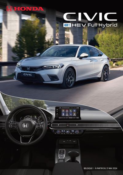 Catalogue Honda | Honda Civic e:HEV — Liste de prix | 10/6/2024 - 31/12/2024