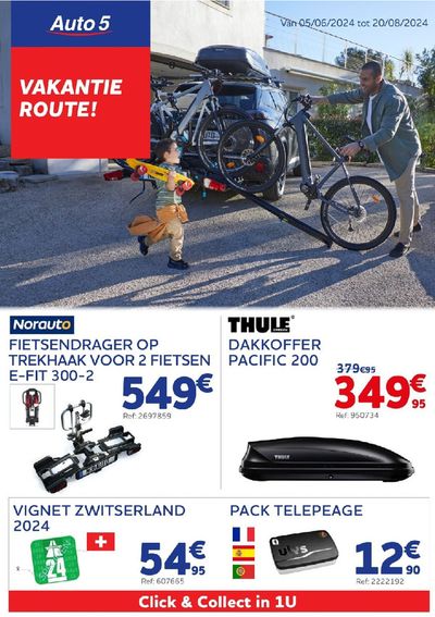Promos de Voitures et Motos à Charleroi | Vakantie Route! sur Auto5 | 10/6/2024 - 20/8/2024