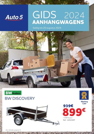Catalogue Auto5 | Gids 2024 Aanhangwagens | 10/6/2024 - 20/8/2024