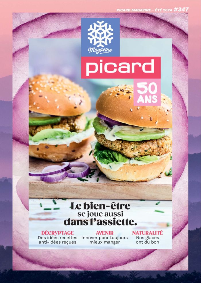 Catalogue Picard à Liège | Le Bien-etre Se Joue Aussi Dans L'assiette | 18/6/2024 - 31/8/2024