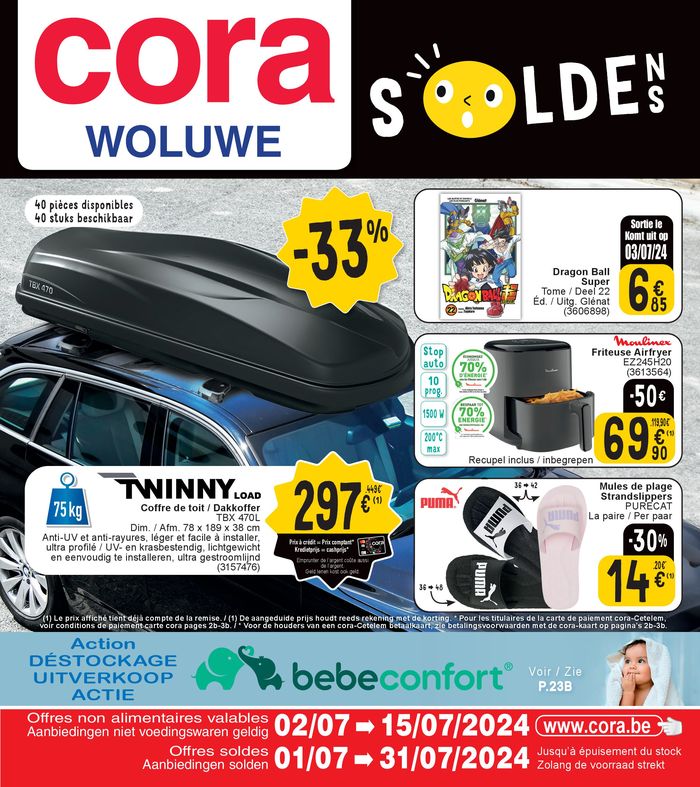 Catalogue Cora | Woluwe | 1/7/2024 - 31/7/2024
