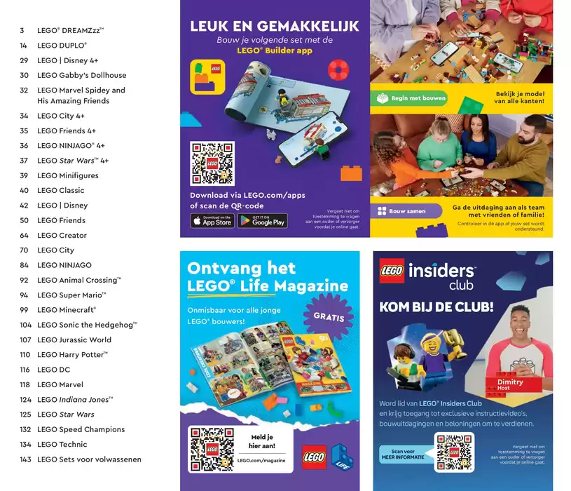 Catalogue Euroshop à Bruges | LEGO Catalogus | 1/7/2024 - 31/12/2024