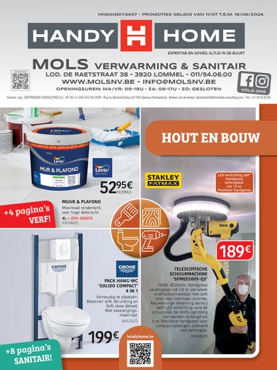 Catalogue HandyHome | Mols Hout En Bouw | 11/7/2024 - 18/8/2024