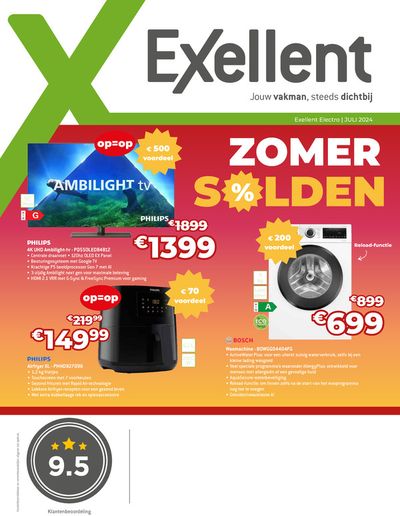 Catalogue Exellent à Gent | Electro | 9/7/2024 - 31/7/2024