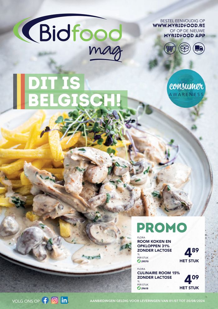 Catalogue Bidfood | Dit Is Belgisch! | 10/7/2024 - 20/8/2024