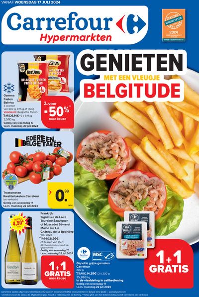 Catalogue Carrefour Drive à Grimbergen | Genieten Belgitude | 17/7/2024 - 29/7/2024
