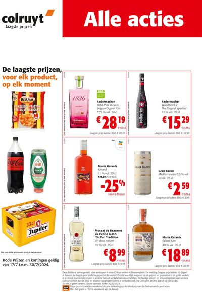 Catalogue Colruyt | Alle Acties | 17/7/2024 - 30/7/2024