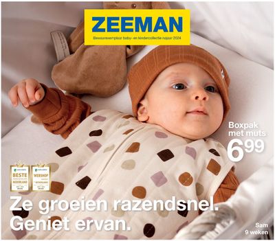 Promos de Jouets et Bébé à Namur | Onze Babycollectie Folder sur Zeeman | 23/7/2024 - 30/9/2024