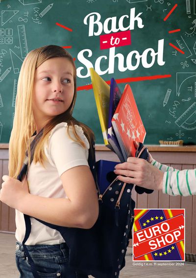 Catalogue Euroshop à Roulers | Back To School | 25/7/2024 - 11/9/2024