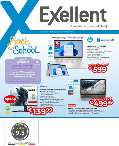 Promos de Électronique à Schilde | Back To School sur Exellent | 15/8/2024 - 30/9/2024