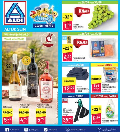 Promos de Supermarchés à Genappe | Altijd Slim sur Aldi | 24/8/2024 - 5/10/2024