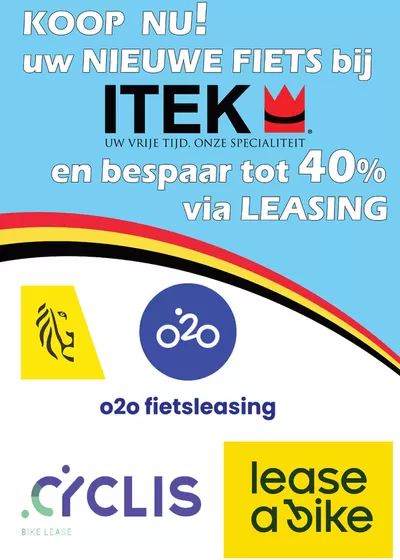 Catalogue Itek à Hasselt | Koop Nu! | 20/8/2024 - 31/10/2024