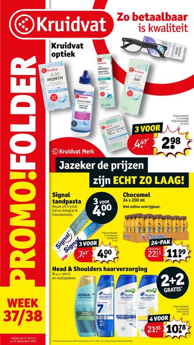 Promos de Parfumeries et Beauté à Zonhoven | Zo Betaalbaar Is Kwaliteit sur Kruidvat | 10/9/2024 - 22/9/2024