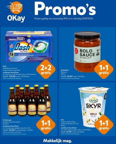 Catalogue OKay Supermarkt à Herck-la-Ville | Promo's | 13/9/2024 - 24/9/2024