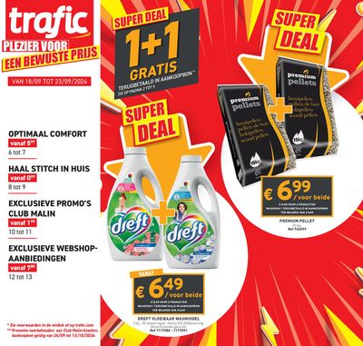 Promos de Supermarchés à Chimay | Super Deal sur trafic | 18/9/2024 - 23/9/2024