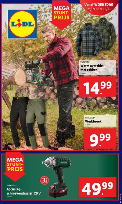 Promos de Supermarchés à Howald | Folder Non-Food sur Lidl | 25/9/2024 - 1/10/2024