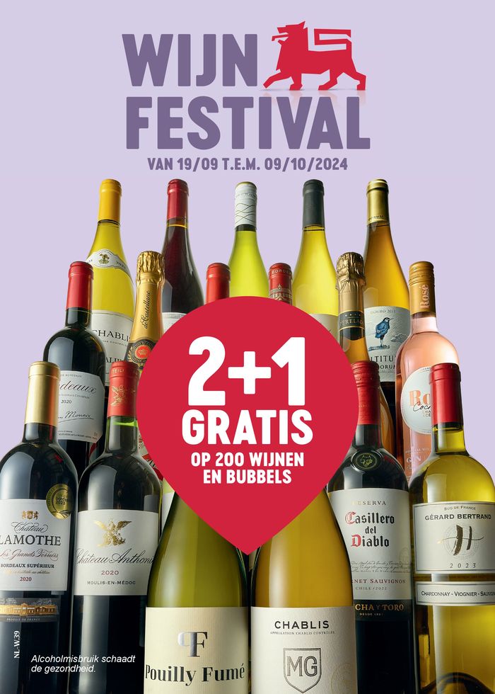 Catalogue Delhaize à Liège | Wijn Festival | 19/9/2024 - 9/10/2024