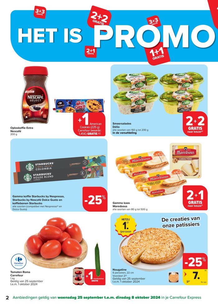 Catalogue Carrefour Express à Beveren | Scan Mania | 25/9/2024 - 1/10/2024