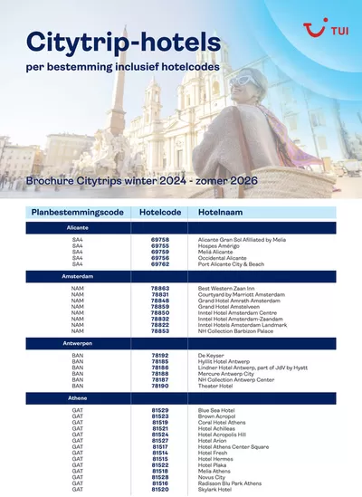 Promos de Voyages à Huy | Hotelcodes Citytrips sur TUI | 30/9/2024 - 31/12/2025