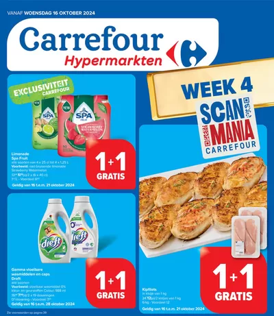 Catalogue Carrefour à Liège | Week 4 | 16/10/2024 - 28/10/2024