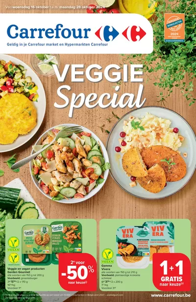 Catalogue Carrefour à Gent | Veggie Special | 16/10/2024 - 28/10/2024