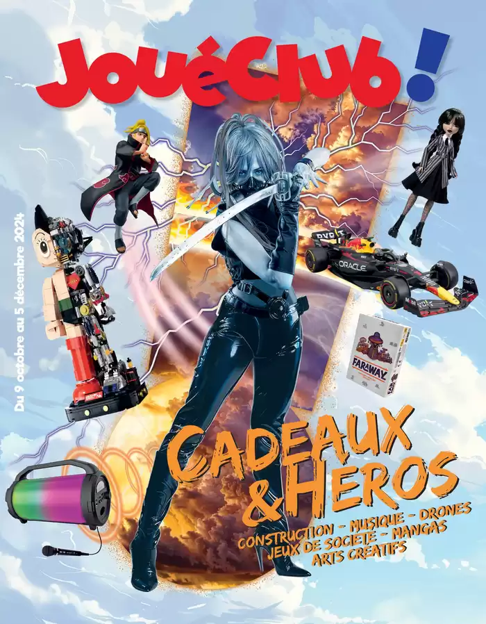 Catalogue Jouéclub à Gembloux | Cadeaux & Heroes | 11/10/2024 - 5/12/2024