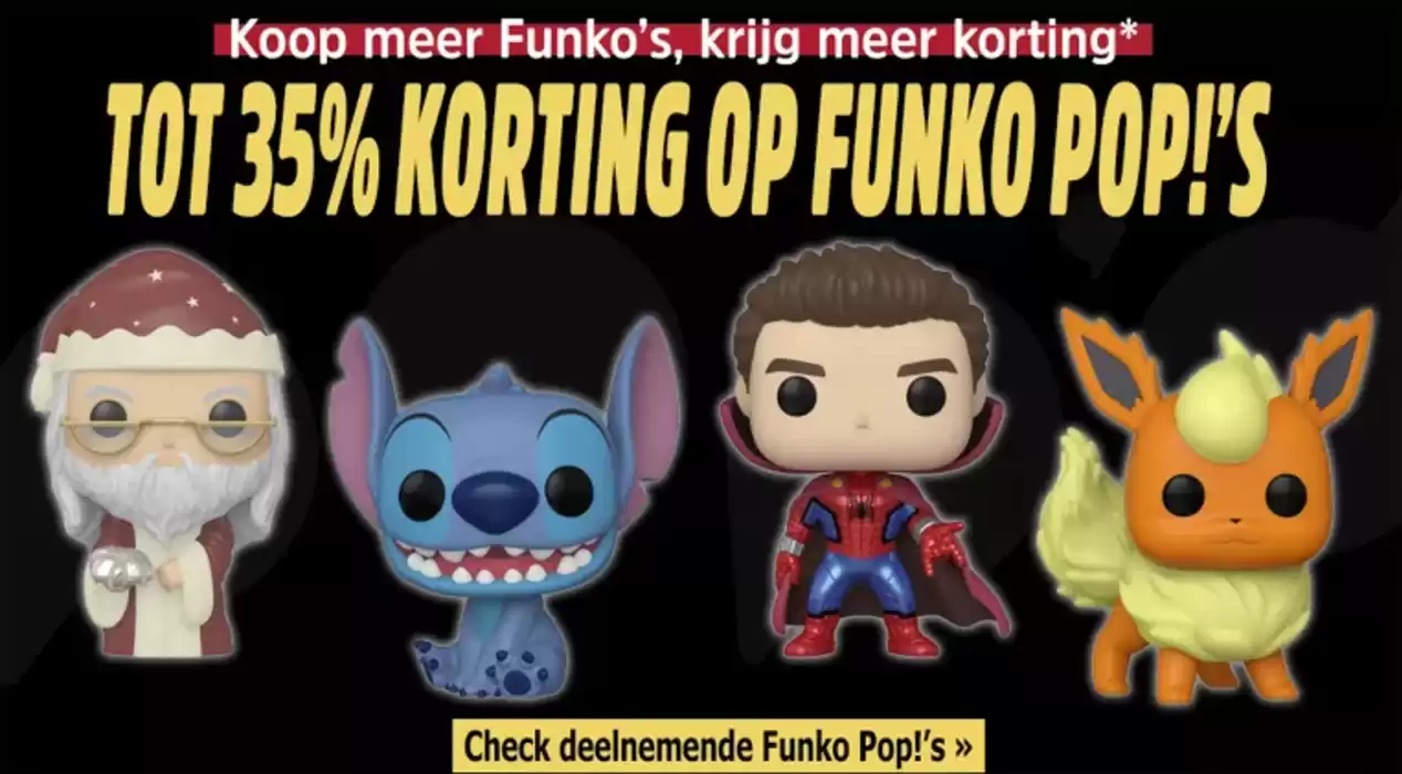 Catalogue Game Mania à Gent | Tot 35% Korting Op Funko Pop!`s | 15/10/2024 - 29/10/2024