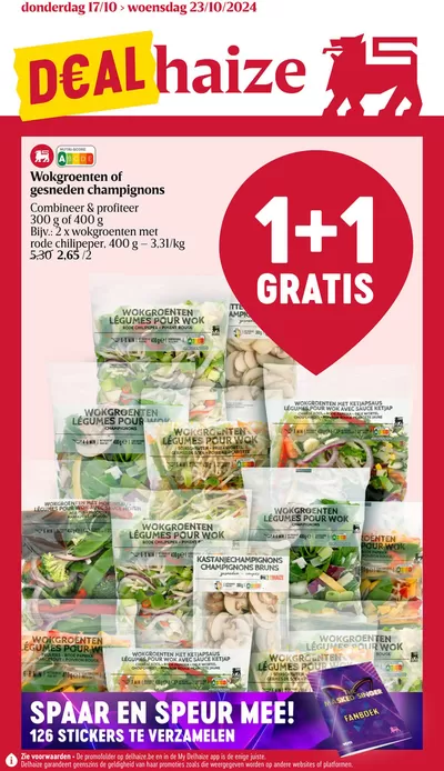 Promos de Supermarchés à Gent | D€ALhaize sur Proxy Dehaize | 17/10/2024 - 23/10/2024